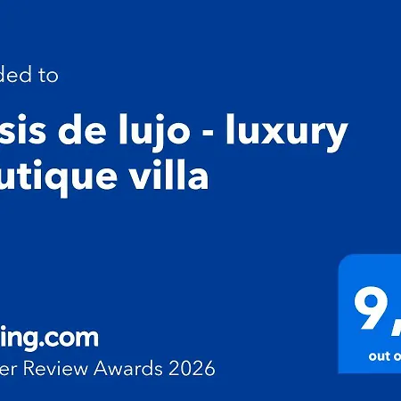 فيلة Oasis De Lujo - Luxury Boutique *