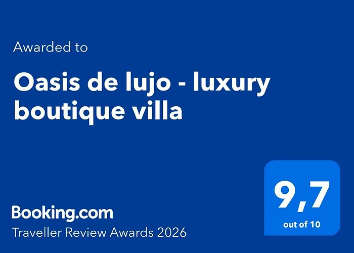 Villa Oasis De Lujo - Luxury Boutique *
